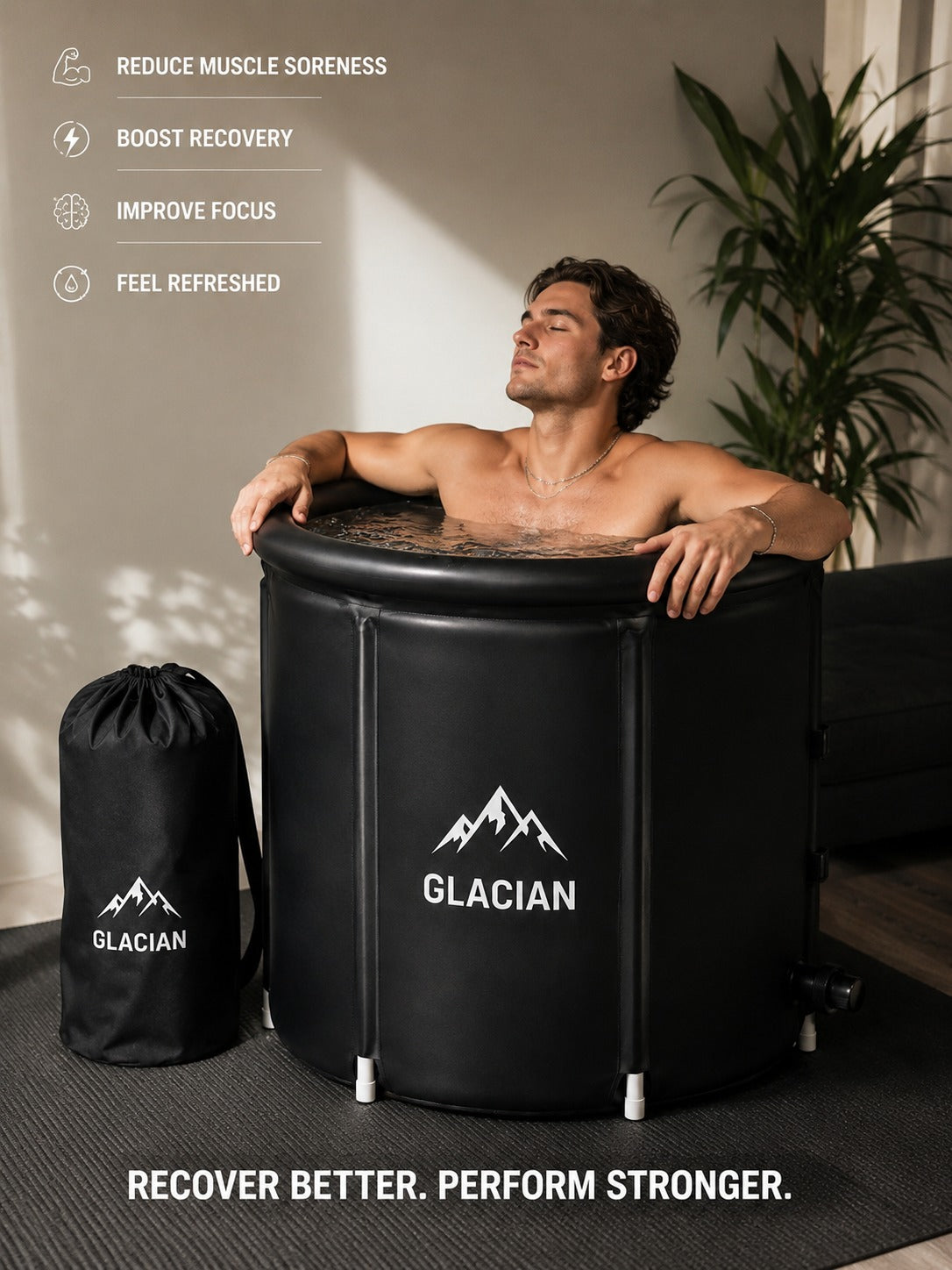 Recovery benefits of cold plunging